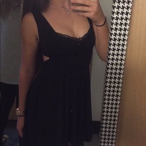 Silence + Noise Black Dress